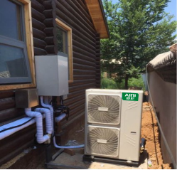 分享空氣源熱泵兩聯供的安裝操作經驗